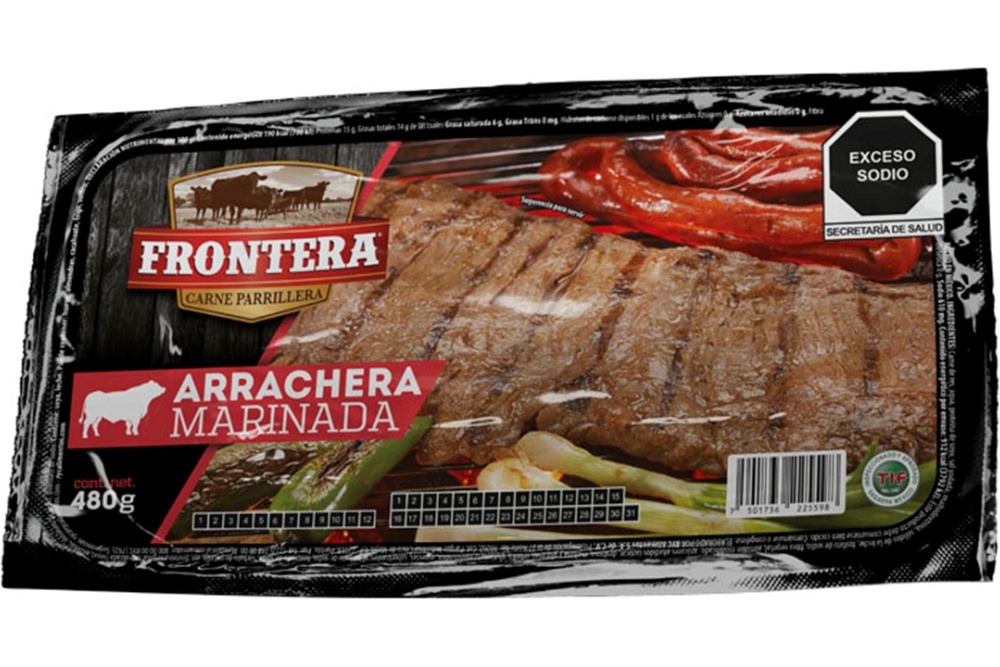 Arrachera Marinada Frontera 480gr